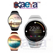 OkaeYa Y1 Bluetooth Smartwatch With Sim & Tf Card Support With Apps Like Facebook And Whatsapp Touch Screen Multilanguage With Suitable with all Android or Iphone Devices (1 Year Warranty, Color May Vary)